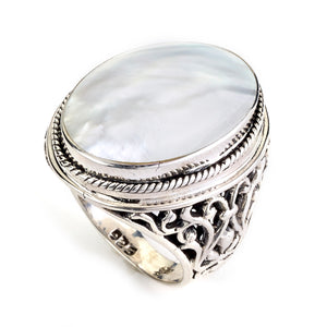 SS OVAL MOP RING